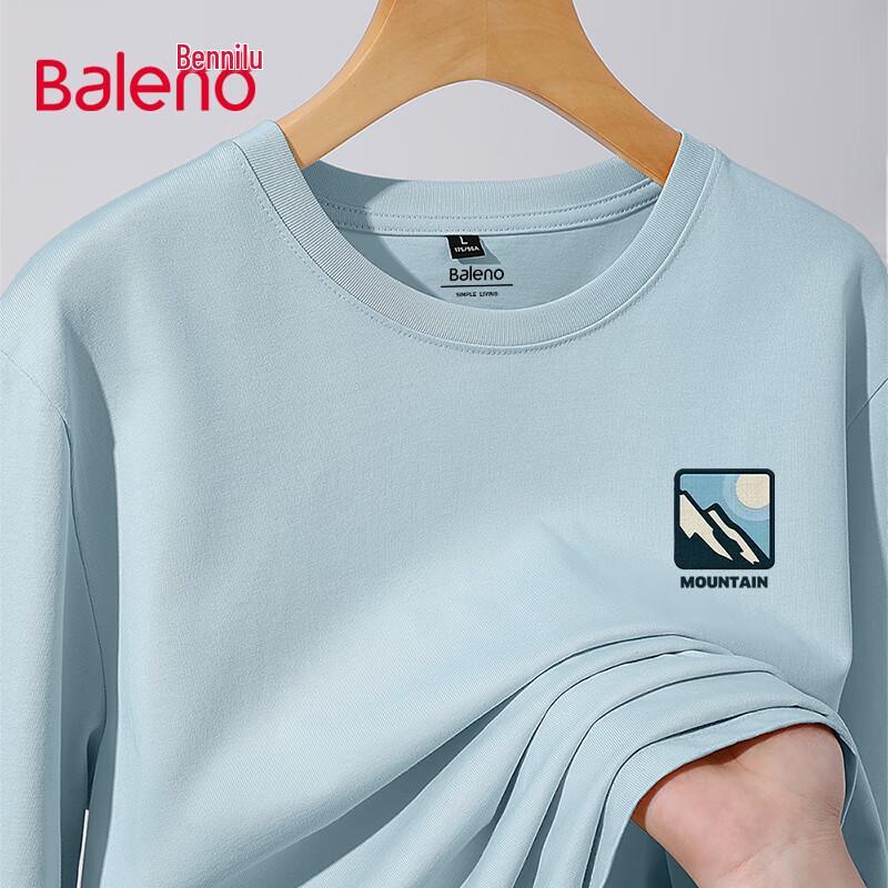 Baleno Men's Heavyweight Fleece-Lined Long-Sleeve T-Shirt