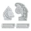 Christmas Tree Resin Mould With Snowflake Silicone Mould For Creating Unique Holiday Ornaments