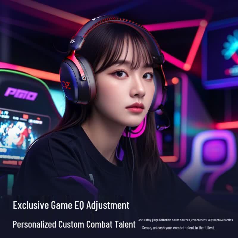 iKF V11 Series Wired Gaming Headset
