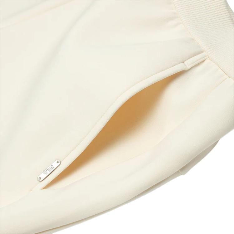 FILA Emerald 2023 Winter New Knit Long Pants Casual Simple Comfortable Straight Leg Sports Pants Women bottoms Light-Green F11W344602FIV