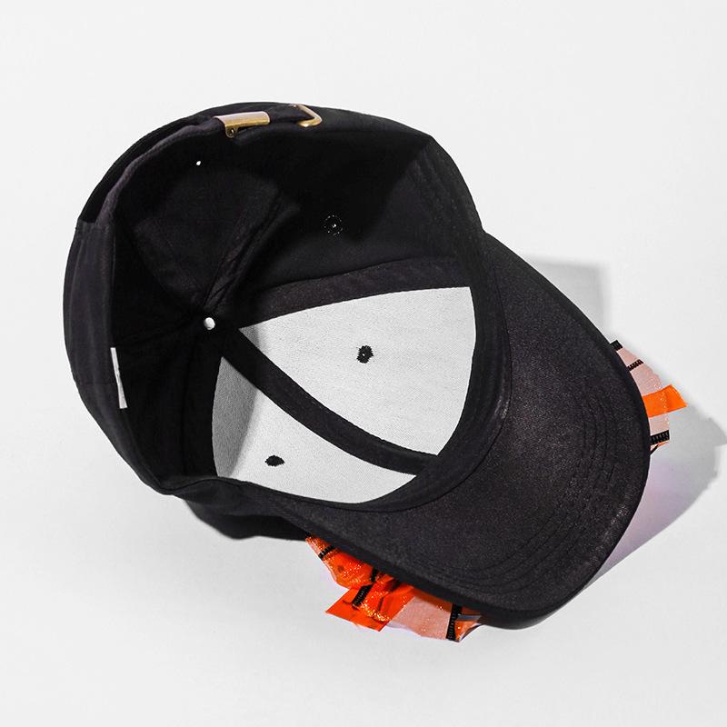 New Halloween Theme Spider Pumpkin Bow Pattern Baseball Cap Street Unique Fashion Cool Duckbill Cap Windproof Hats