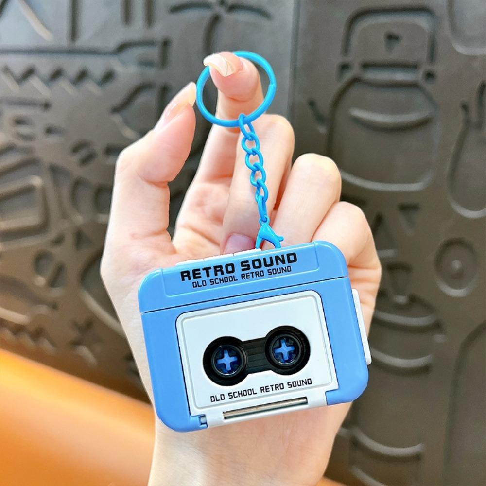 Cassette Recorder Music Key Chain Storage Box Key Storage Holder Holder Wall Keychain Friend Gift