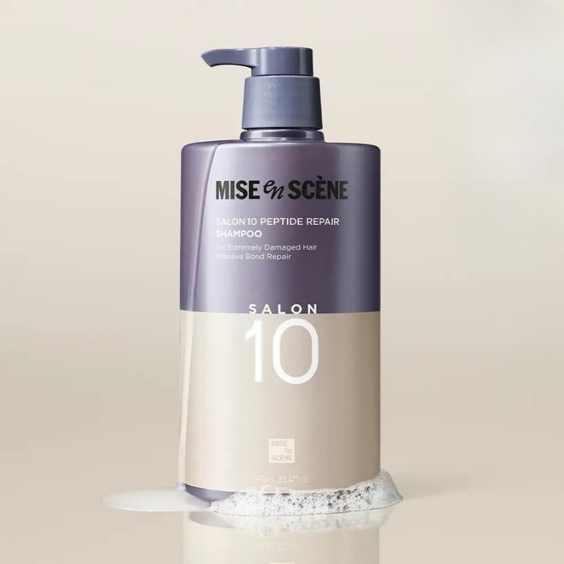 Mise En Scene Salon 10 Peptid Reparatur Shampoo & Kur (990ml / 33.46 fl. Unze)