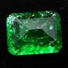 Green Emerald Colombian 8 Carat Natural CERTIFIED Emerald Cut Loose Gemstone A-3639b