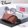 R.Bsunny Vintage Classical Polarized Sunglasses Unisex UV400 Protective Anti-Glare Outdoor Sports Driving Popular Casual Fashion Eyewear