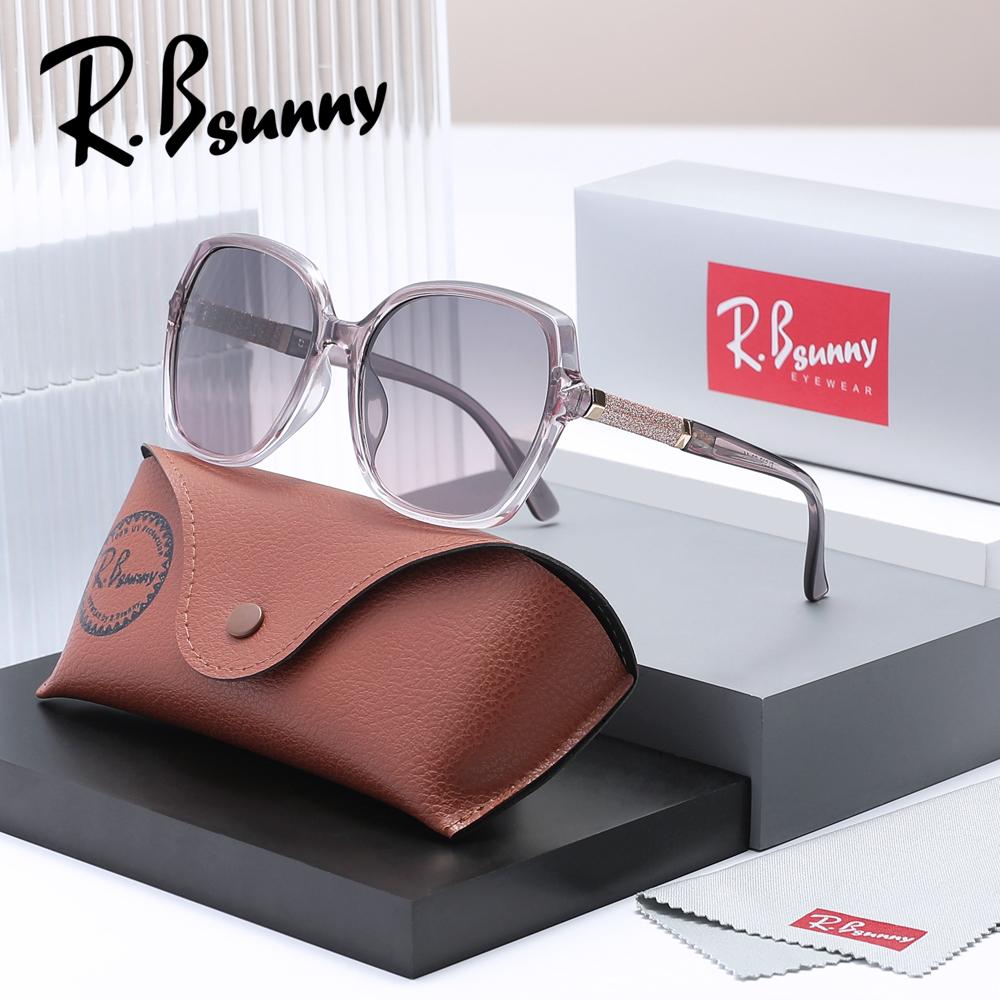 R.Bsunny Vintage Classical Polarized Sunglasses Unisex UV400 Protective Anti-Glare Outdoor Sports Driving Popular Casual Fashion Eyewear