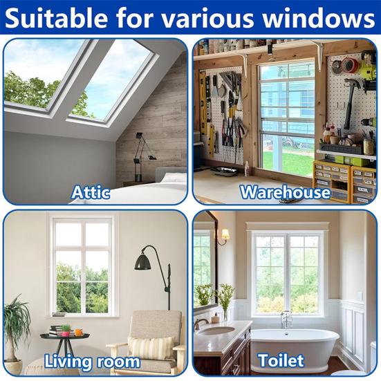 3 Rollen 16.4Ft x 2Zoll Fensterkondensationsverhinderer Absorber 5mm Dick Wasser Feuchtigkeitsabsorberband Fensterkondensationsabsorbierende Streifen