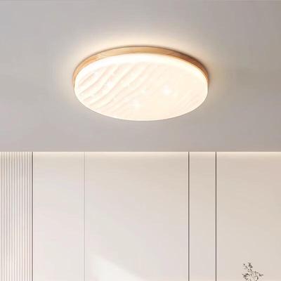 Nordic Wood Style Full Spectrum LED Ceiling Lamp