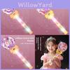 Childrens Magical Light Up Lollipop Music Stick With Sound For Girls Kids Party Gift