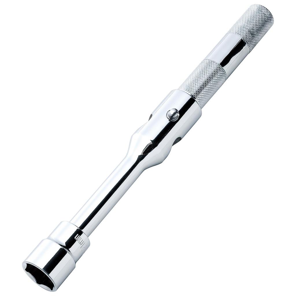 SK11 Tire Change Wrench Set (SFX-791S) with 17mm, 19mm, and 21mm Sockets, and a Push Button for Secure Locking for Safe Operation