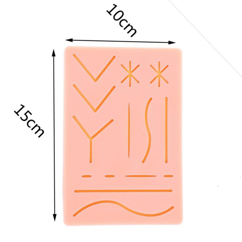 Surgical Suturing Practice Pad Silicone Skin Model for Medical Students