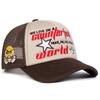 Unisex Pentagram Star World Embroidery Baseball Net Caps Spring And Summer Outdoor Adjustable Casual Hats Sunscreen Hat