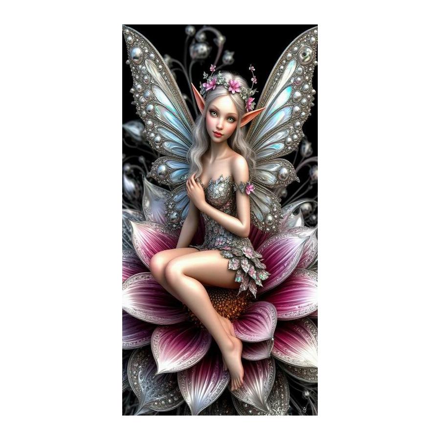 Large Size Diamond Painting New Collection Butterfly Fairy Diy Full Square Round Drill Rhinestone Embroidery Mosaic Cross Stitch Kits Wall Decor
