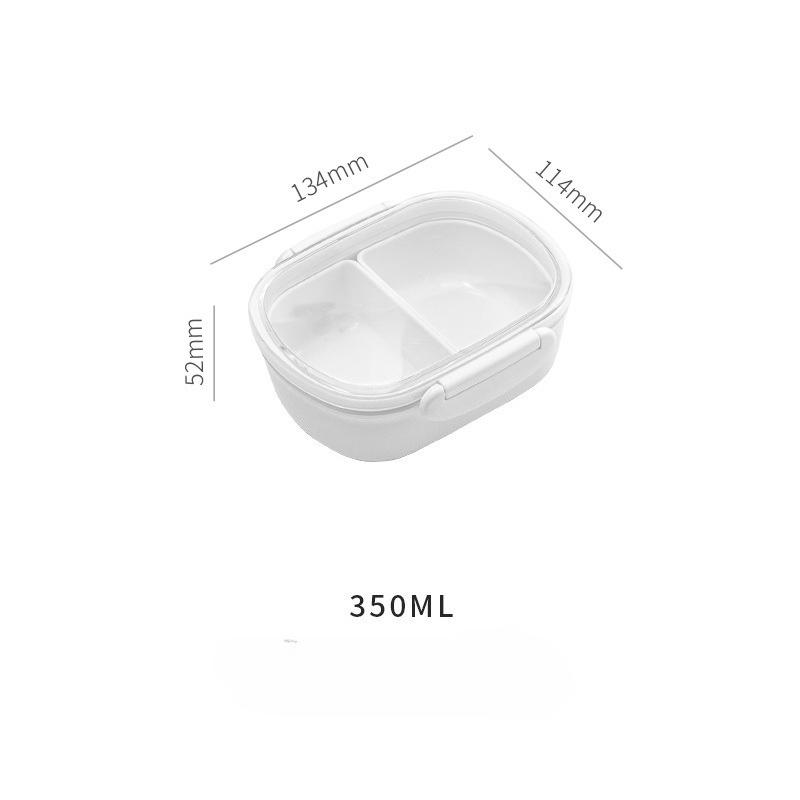 

3-Grid Bento Box with Lid Microwaveable Fruit Lunch Box Refrigerator Fresh-Keeping Box Portable Picnic Outdoor Lunch Boxes