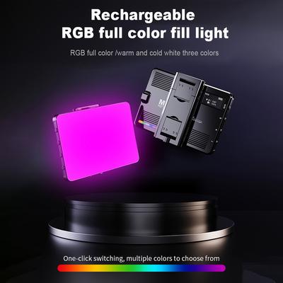 M16 5W RGB fotografická lampa kapesní LED světlo 3000K-9900K Teplota barev plynule stmívatelná s