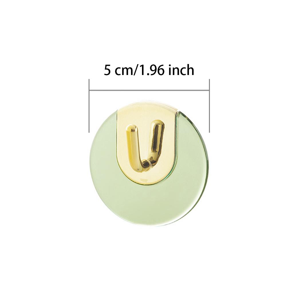 4 Stück Mehrzweckhaken Selbstklebender Wandhänger Kleidung Handtasche Schlüsselhaken Stanzfreies Regal Starke Tragkraft Heimaufbewahrung