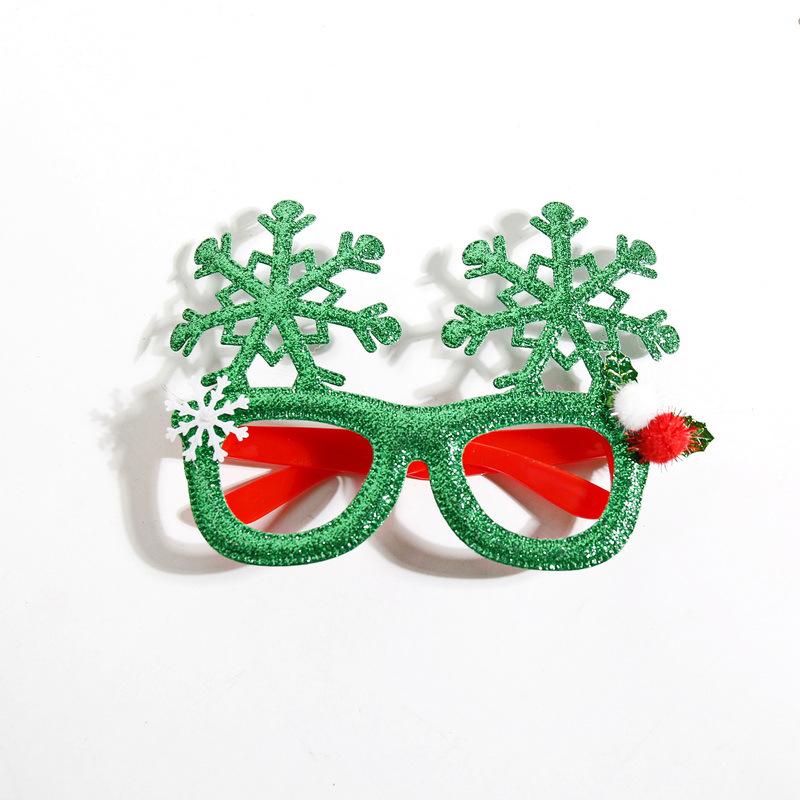 Festive Christmas Eyeglass Frames for Adults & Kids - Creative Holiday Party Accessories & Gifts