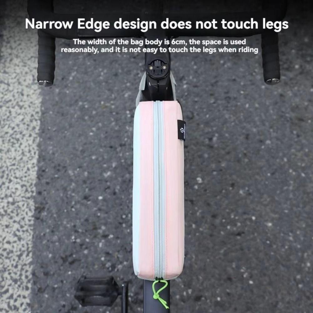 Vodotěsná přední taška na nosník kola Úložná taška na rám kola Taška na horní trubku kola Cyklistické příslušenství