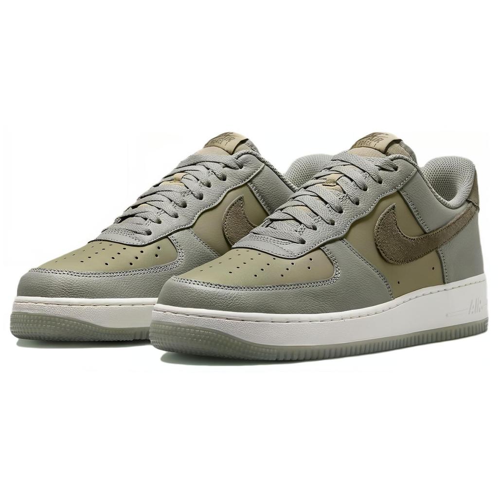 Nike Air Force 1 07 LV8 Dark Stucco Medium Olive Scarpe da Ginnastica da Uomo Verde Neutro-Oliva Fantasma FJ4170-002