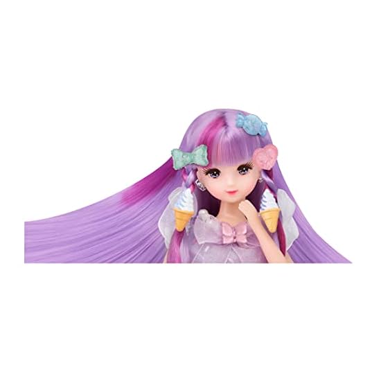 TAKARA TOMY "Licca-chan Doll Kira-tto Color Change Gelato Moe-chan (First Edition with Bonus Topping