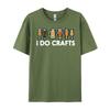 I Do Crafts Beer Funny Oktoberfest Homebrew Men Women Dad Grpahic Tee Summer  Free Shipping Clothes EU SIZE Game