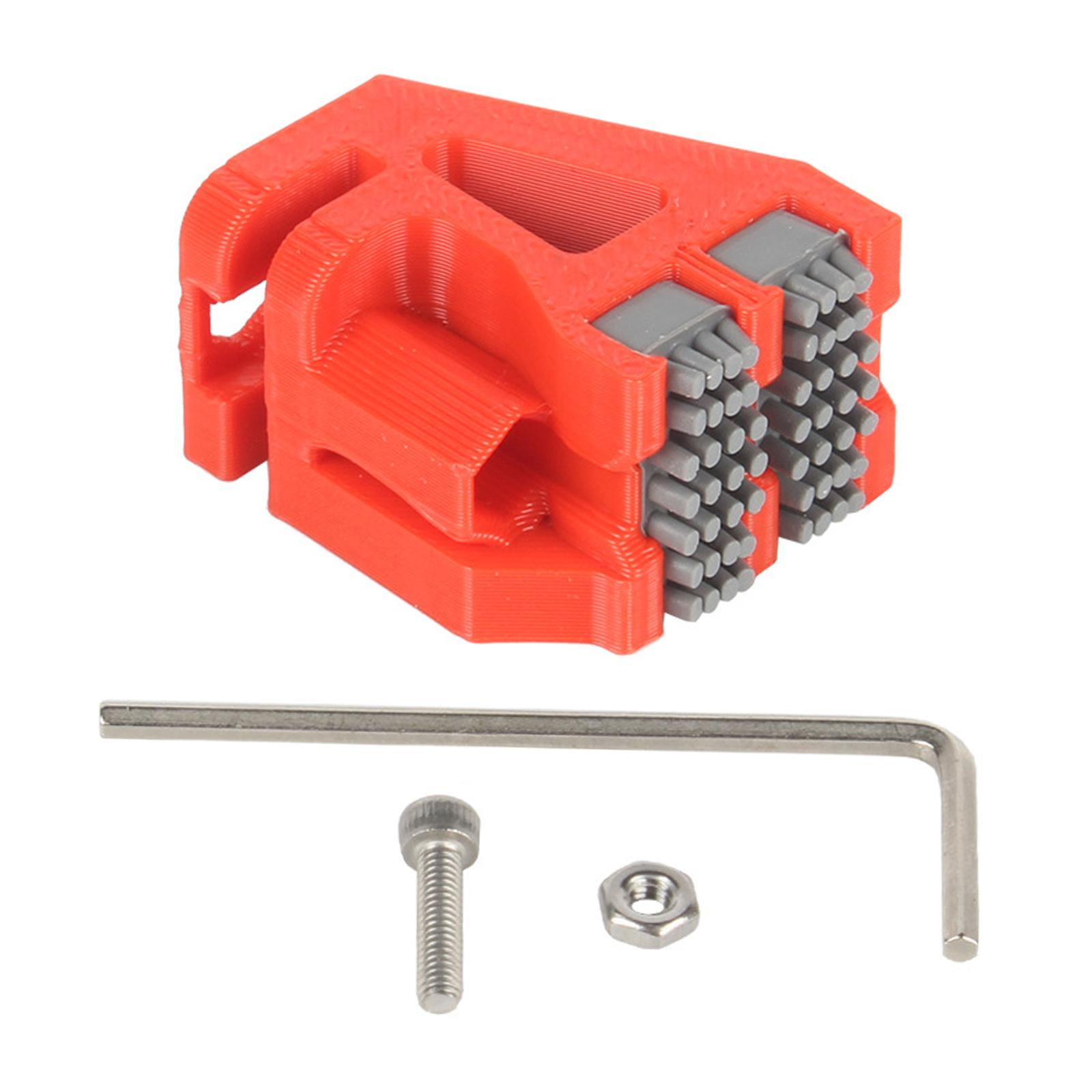 

Double Brush Nozzle Wiper Food Grade Silicone Nozzle Cleaner Brush For Lab X1/P1 3D Printing And Enhances Durability