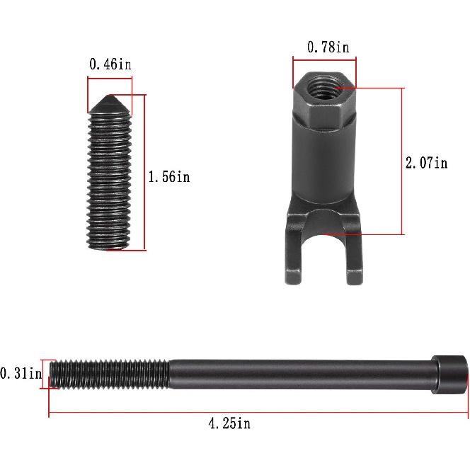Fuel Injector Socket Set and Injector Removal Tool (3418) Fit for Ford Powerstroke Diesel 6.7L 2011-2018 F-250 F-350 F-450 F-550