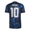 adidas Argentyna 26 Koszulka Wyjazdowa Messi Czarny/Błękitny Przejrzysty/Niebieski Wybuch Męskie Koszulki Czarny Błękitny Przejrzysty Niebieski Wybuch KH3940