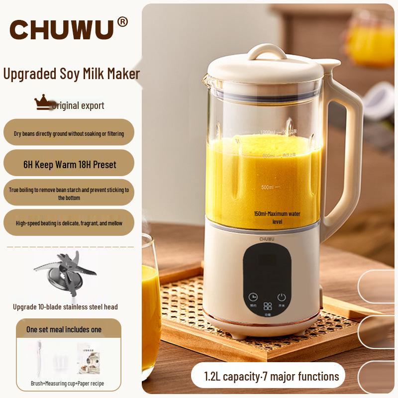 Multifunkční mixér na sójové mléko a potraviny - Automatický, Kompaktní, Nízkohlučný, Stroj na rozbíjení buněčných stěn bez filtru