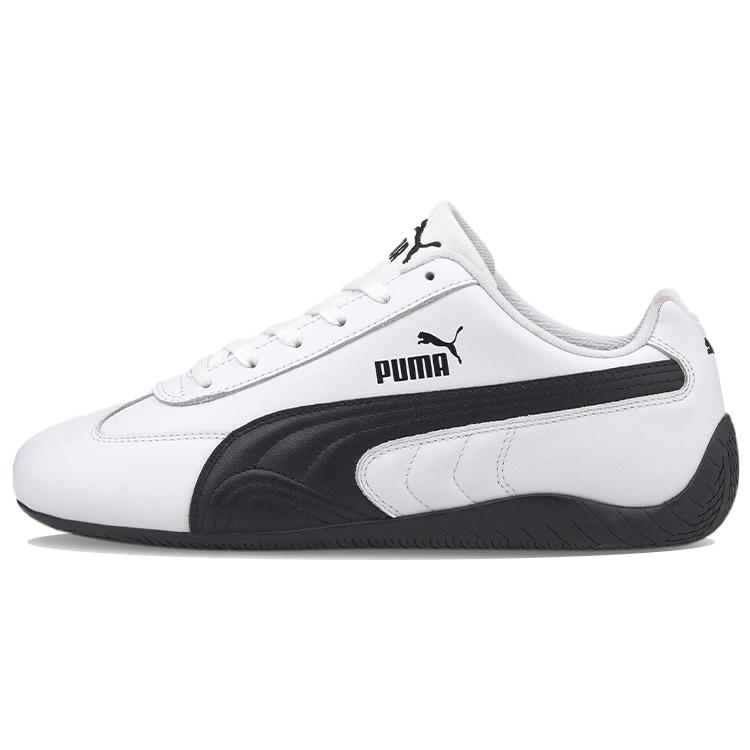 Puma Speedcat Shield Leather White Black Men s 387054-01 EU 37.5