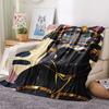 1 Pezzo Coperta in Flanella con Stampa Cartone Animato, Alta Qualità Confortevole per Tutte le Stagioni, Decorazione per la Casa, Calore e Comfort, Perfetta per Regalo di Natale Compleanno
