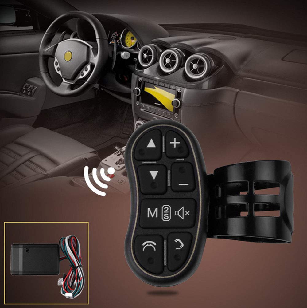 Car Multimedia Remote Control Car DVD MP5 Android Player Wireless Remote Control Steering Wheel Multifunctional Remote Control