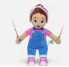 Frau Rachel Plüschpuppe 30cm Interaktives Singendes Spielzeug Weicher Gefüllter Musikplüsch für Jungen Mädchen Geburtstagsgeschenke