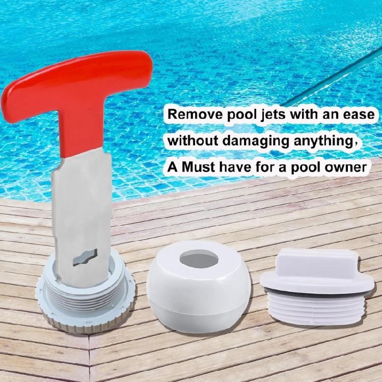 Professional Pool Spa Jet Removal Tool Ergonomic Design for Effortless Nozzle Maintenance SP1419T Convenient Storage Use
