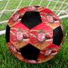 SIZE 5 Deportivo Toluca F.C. Soccer Ball Colorful All Ages Machine Stitched PVC Competition Ready Durable High-Bounce