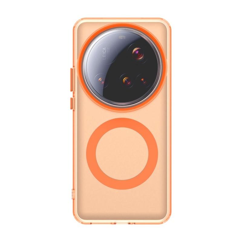 

Для Xiaomi 15 Ultra Чехол Чехол Xiaomi Mi 15 Ultra Capa Phone Back Прозрачный Цветной Магнитный Матовый Прозрачный Чехол Xiaomi 15 Ultra For Xiaomi 15 Ultra оранжевый