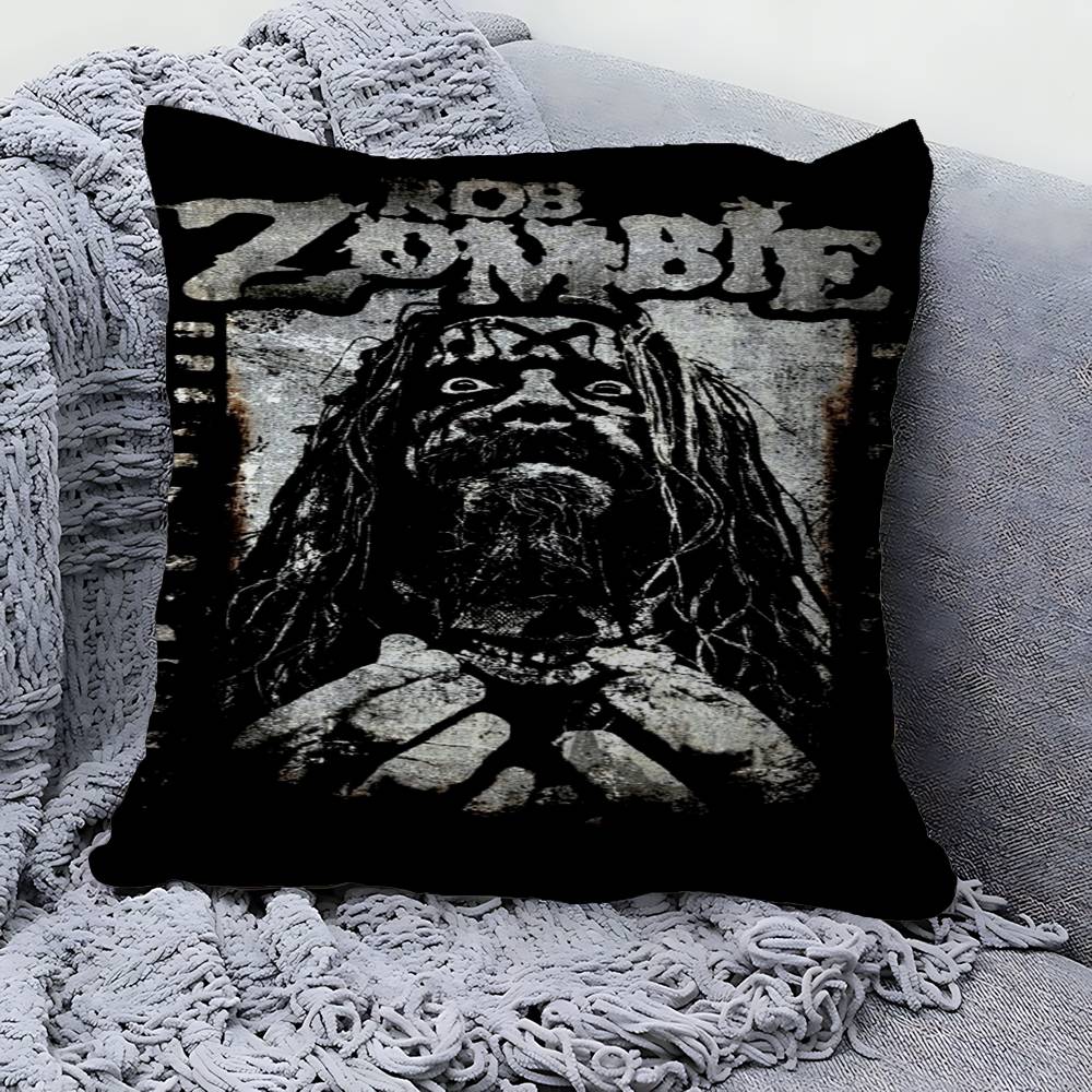 Rob Zombie Personalized Pillow Cover Kids Bedroom Wild Party Decor Pillowcase Kid Birthday Shower Gift