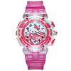 Leuchtende Kinderuhr, Leichte Quarz-Uhr, Stilvoll und Schlicht, Niedliche Uhr für das Handgelenk, Perfektes Geschenk für die Einschulung, Geburtstag,