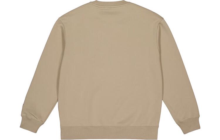 New Balance Sweatshirts Men's Khaki Crew Neck Moderate Regular NCD43081-LBE