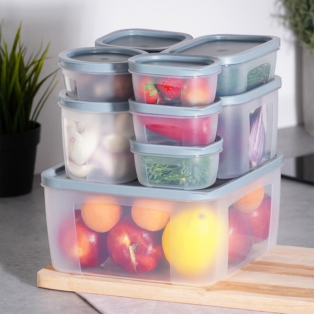 10x Küchen-Aufbewahrungsbehälter Küchenbehälter-Set