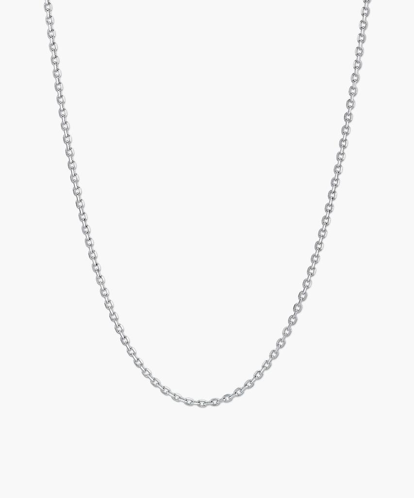 Mcel Silver Emilio Chain Necklace