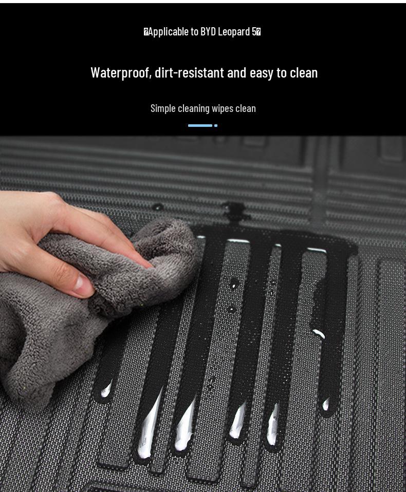 Custom TPE Floor Mats & Trunk Mat Set for 2024 BYD Equation Leopard 5