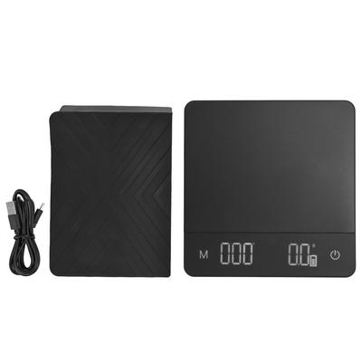Digital Coffee Scale with Timer USB Rechargeable 0.1g High Accuracy Small Coffee Scale with Auto