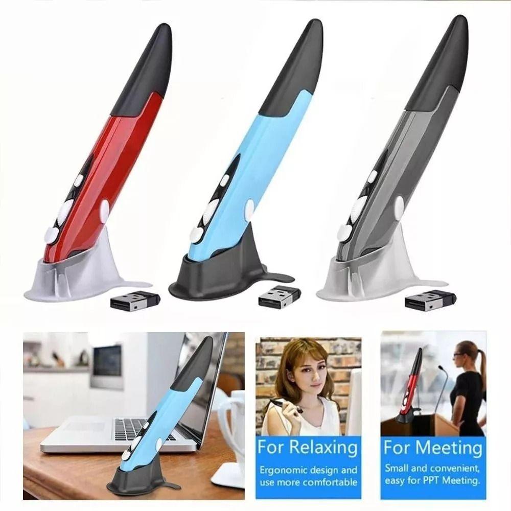 Portable Pen Mouse Bluetooth Compatible Wireless Mice New Wireless Optical Presenter