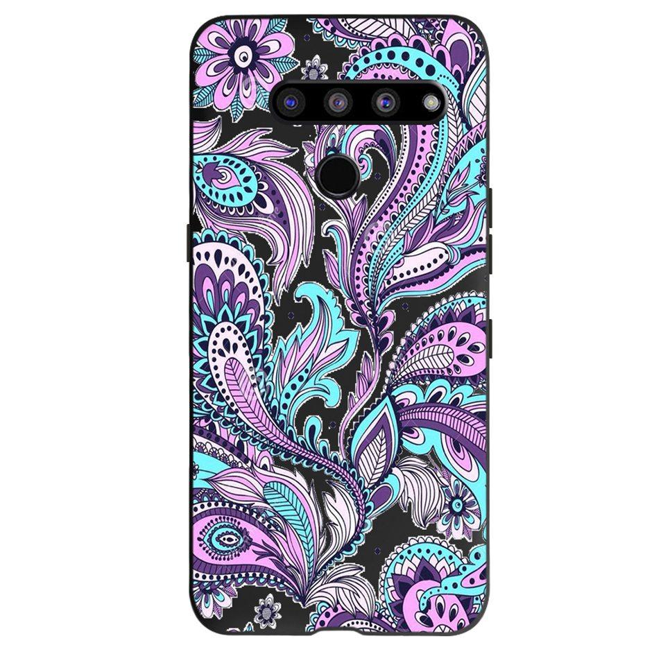 For LG V50 ThinQ 5G Case Fashion Pattern Soft Silicone TPU Phone Case For LG V50S ThinQ 5G V50 50S V500N V450 V510N Funda
