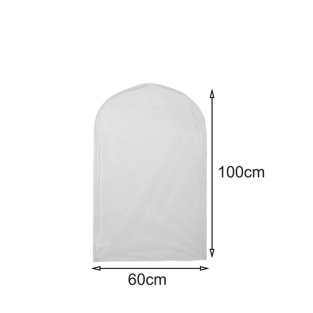 Clear Wedding Dress Garment Protector Wear Resistant Reusable Dust-proof Covers Universal Bride Gown Storage Bags Wardrobe