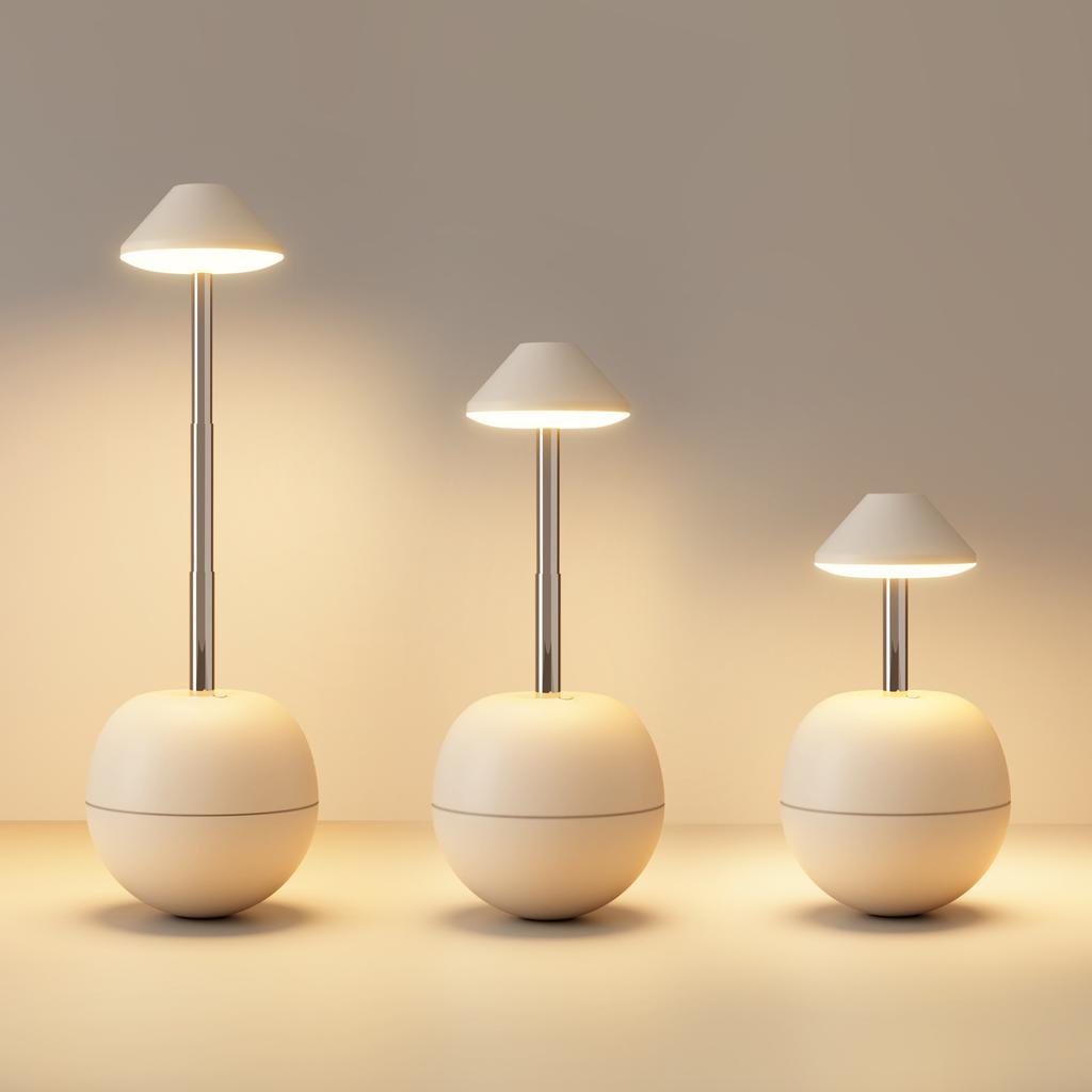 led night light rechargeable creative decorative table lamp bedroom desktop remote control bedside atmosphere light