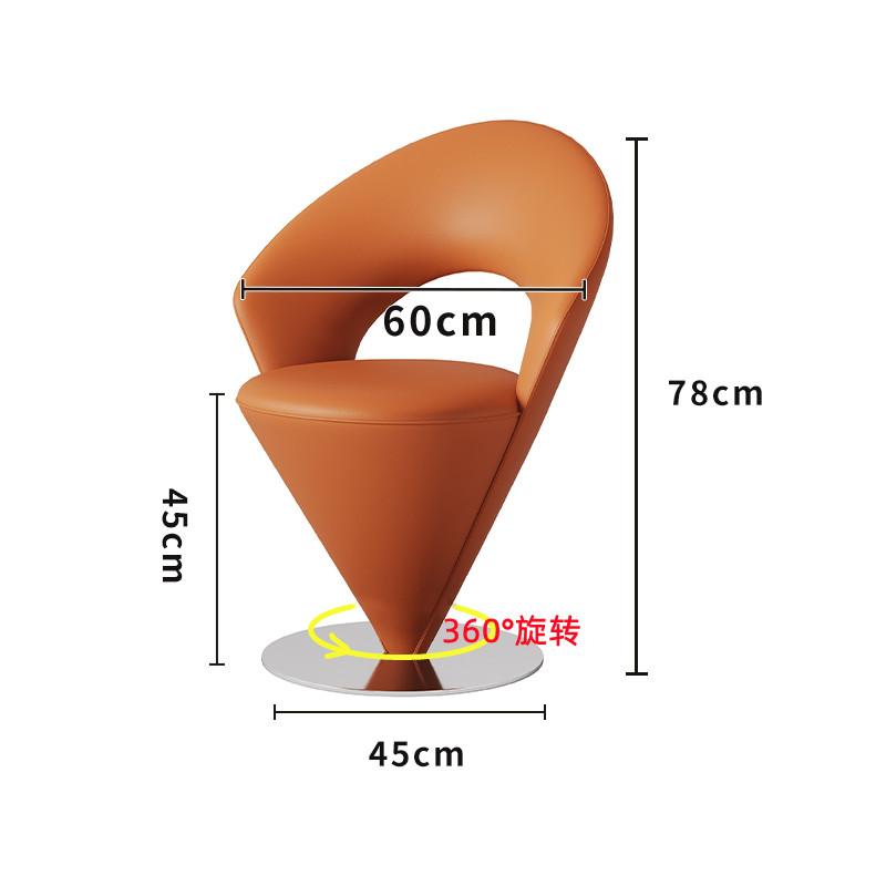 Italian Light Luxury High-end Dressing Stool Girls Bedroom Special Dressing Stool Designer Creative Cream Style Princess Chair