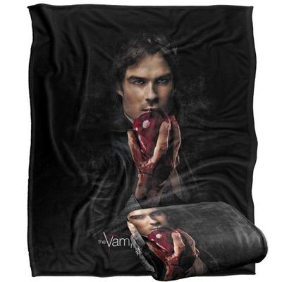 Vampire Diaries Apple Damon Blanket