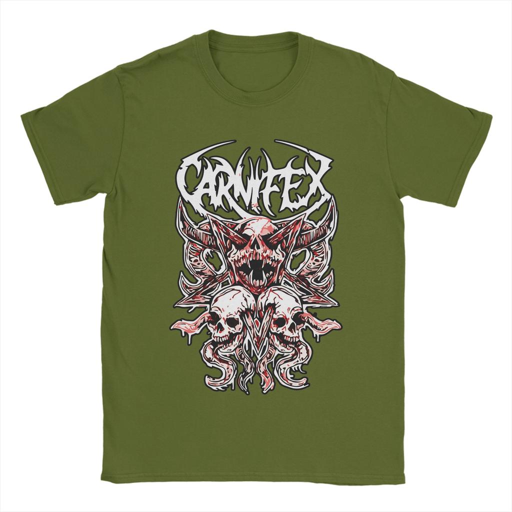 Amazing Carnifex Band Bury Me In Blasphemy Metal Music TShirts Unisex O Neck 100 Cotton T Shirt  Short Sleeve Tees Party Clothing